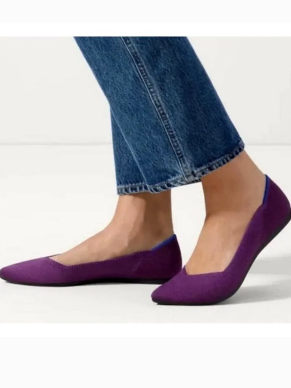 NEW Rothy's Washable Sustainable Retired The Point Loafer in Orchid Size 7.5